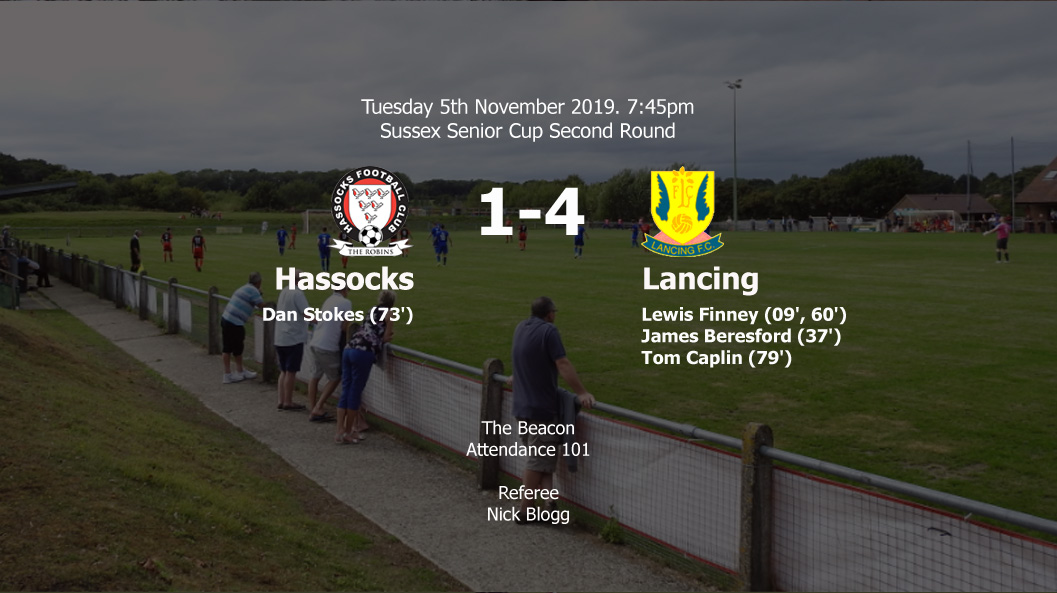 Report: Hassocks 1-4 Lancing, 05/11/19