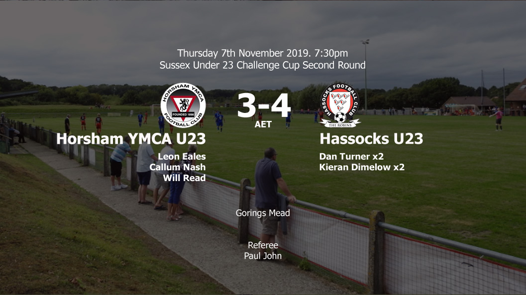 Report: Horsham YMCA U23 3-4 Hassocks U23, 07/11/19
