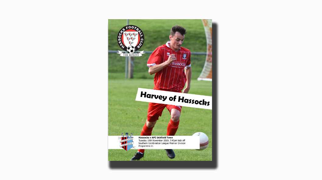 Matchday Programme: Hassocks v AFC Uckfield Town, 19/11/19