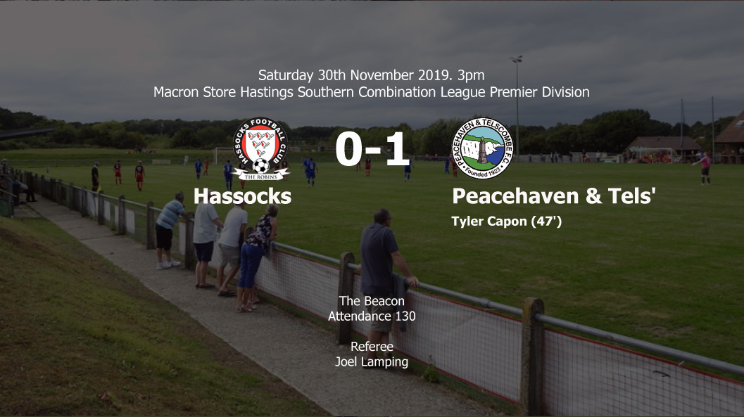Report: Hassocks 0-1 Peacehaven & Telscombe, 30/11/19