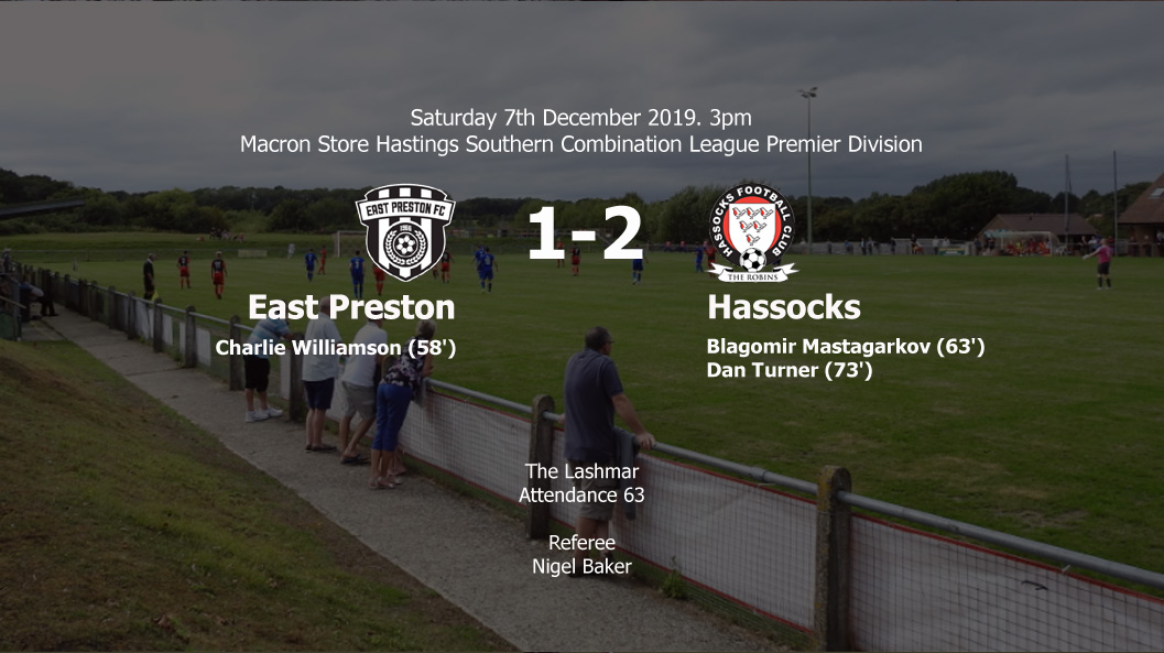 Report: East Preston 1-2 Hassocks, 07/12/19