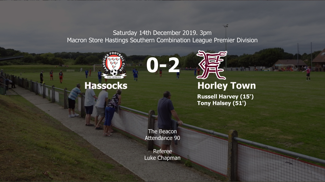 Report: Hassocks 0-2 Horley Town, 14/12/19