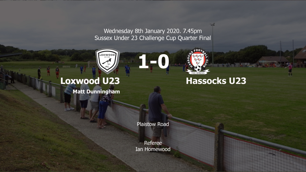 Report: Loxwood U23 0-1 Hassocks U23, 08/01/20