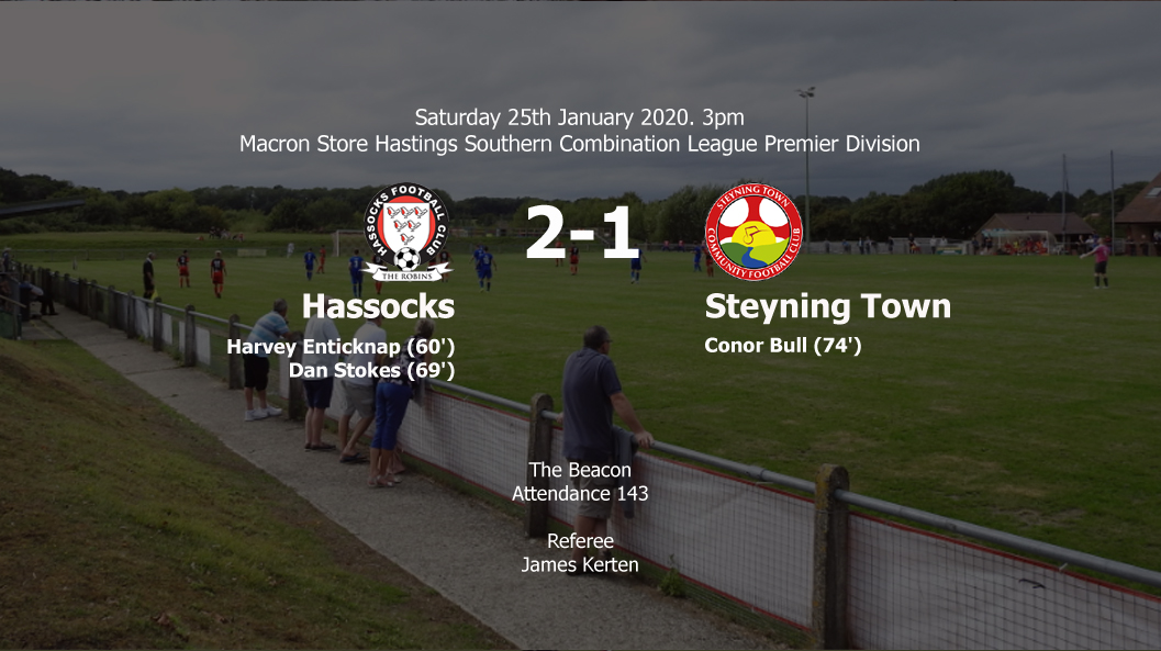 Report: Hassocks 2-1 Steyning Town, 25/01/20