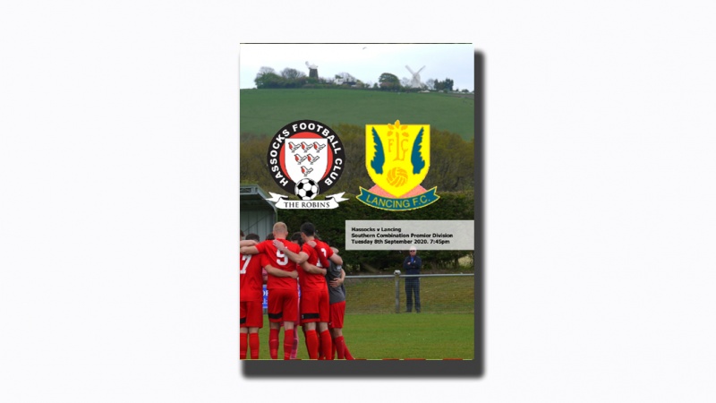 Matchday Programme: Hassocks v Lancing, 08/09/20