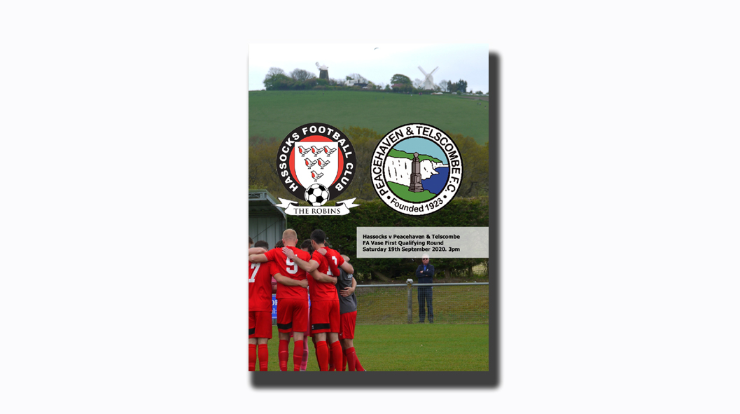 Matchday Programme: Hassocks v Peacehaven & Telscombe
