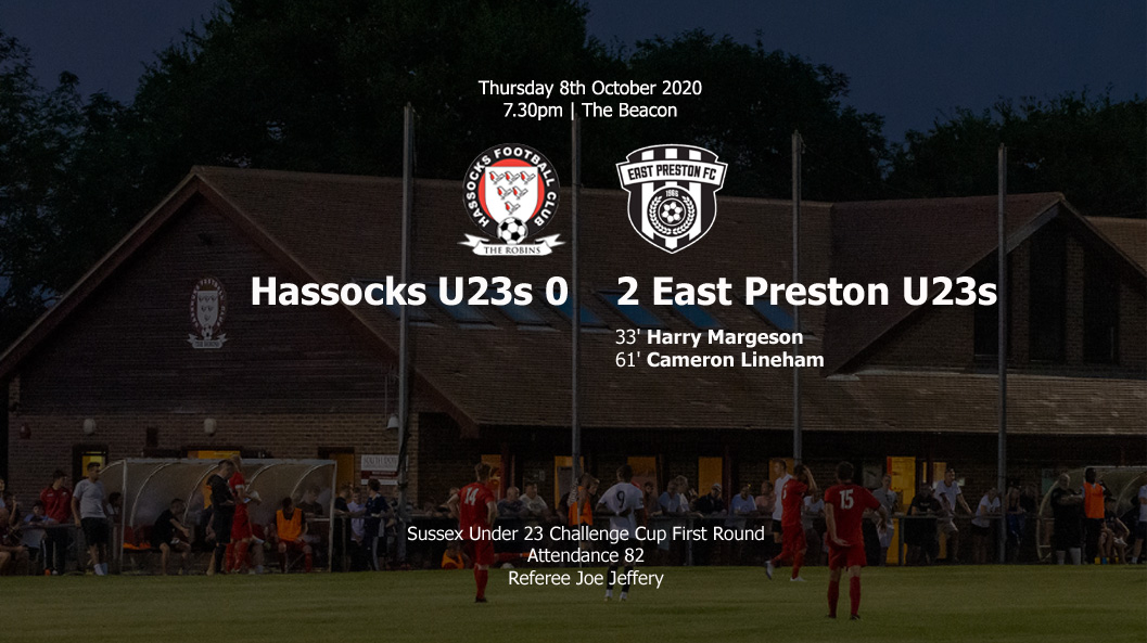 Report: Hassocks U23 0-2 East Preston U23, 08/10/20