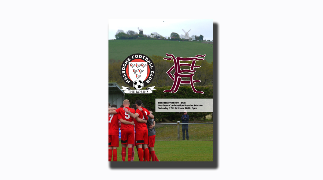 Matchday Programme: Hassocks v Horley Town, 17/10/20