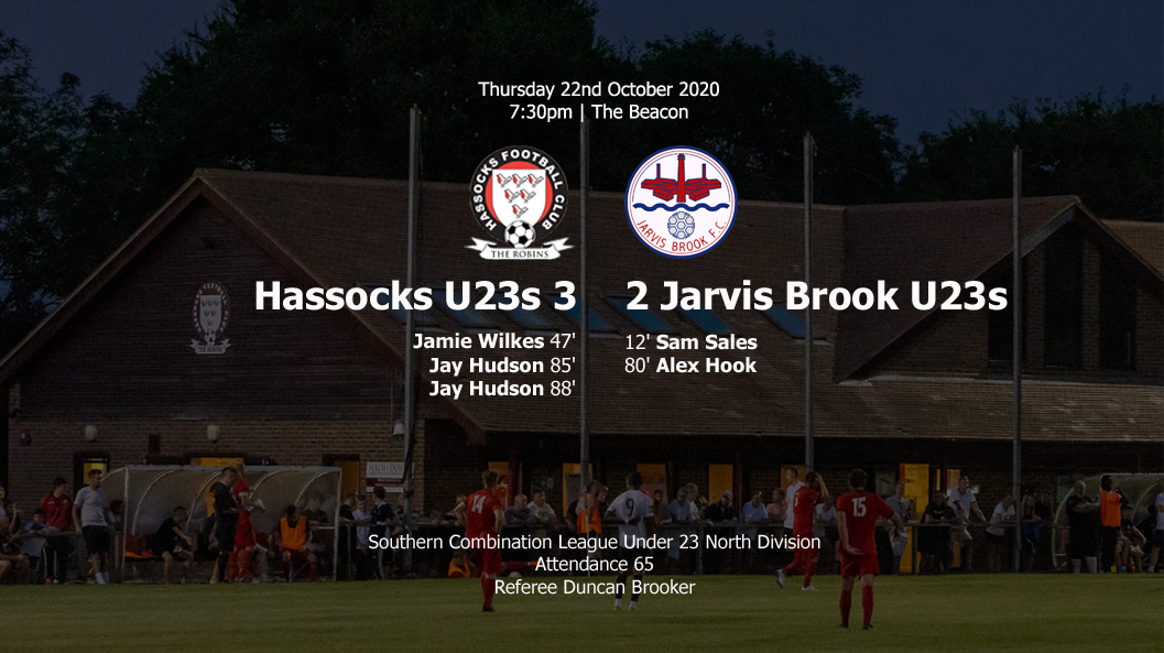 Report: Hassocks U23 3-2 Jarvis Brook U23, 22/10/20
