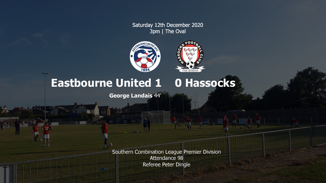 Report: Eastbourne United 1-0 Hassocks, 12/12/20