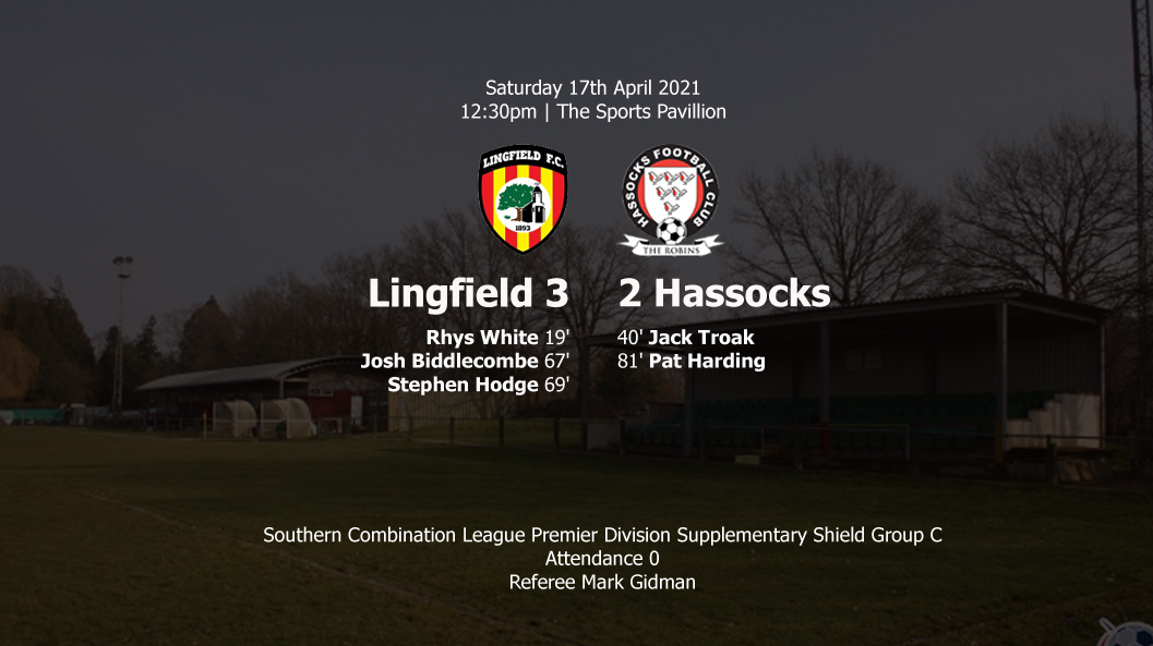 Report: Lingfield 3-2 Hassocks, 17/04/21