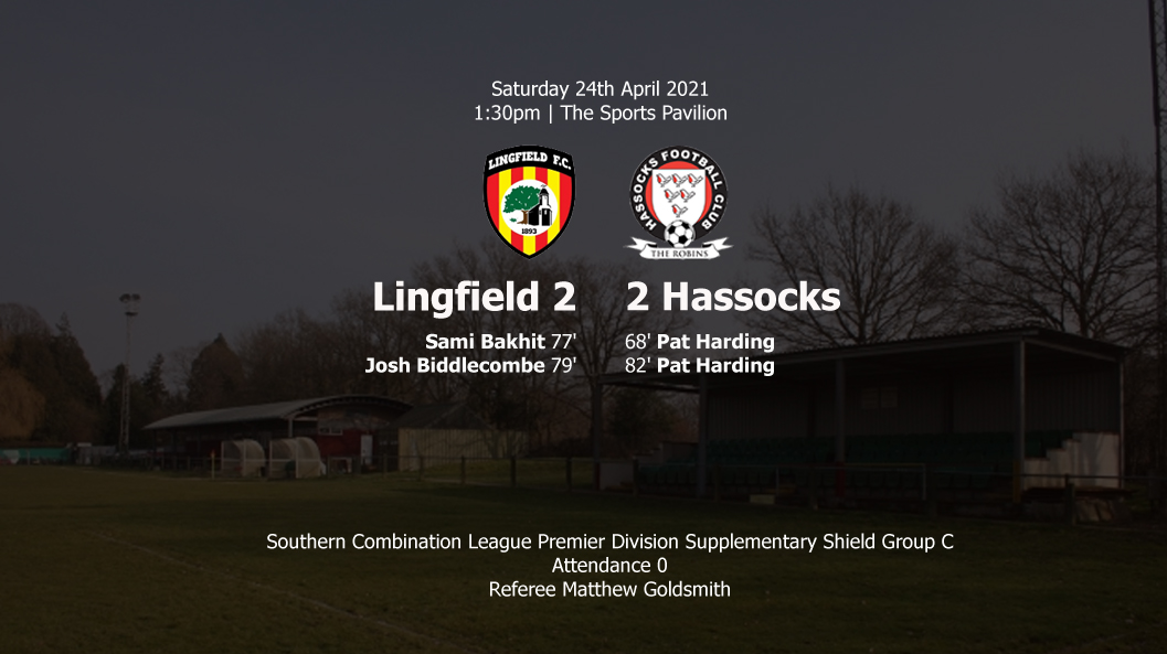Report: Lingfield 2-2 Hassocks, 24/04/21