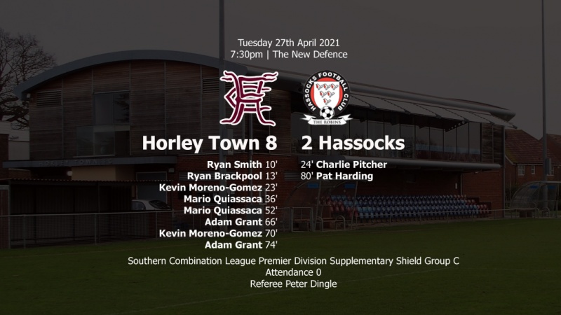 Report: Horley Town 8-2 Hassocks, 27/04/21