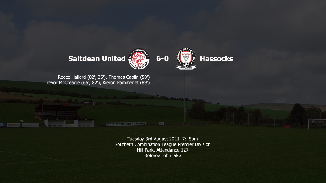 Report: Saltdean United 6-0 Hassocks
