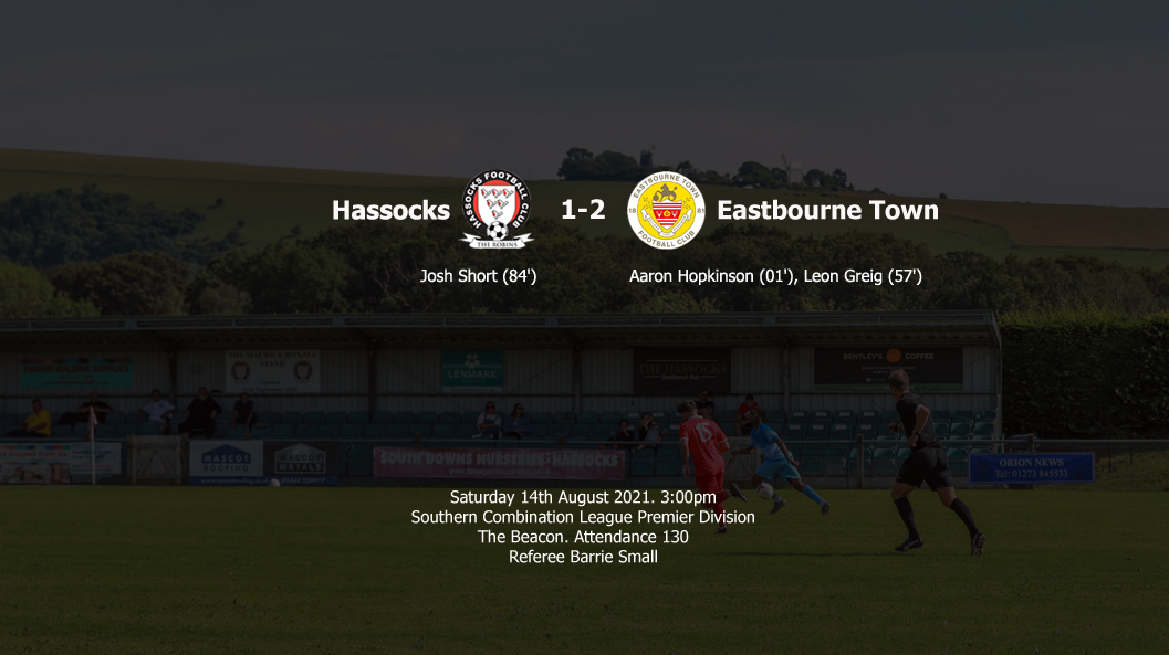 Report: Hassocks 1-2 Eastbourne Town