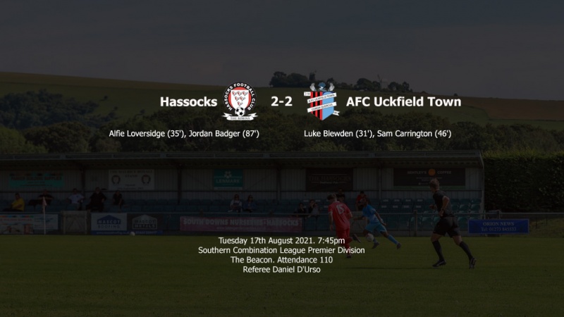 Report: Hassocks 2-2 AFC Uckfield Town