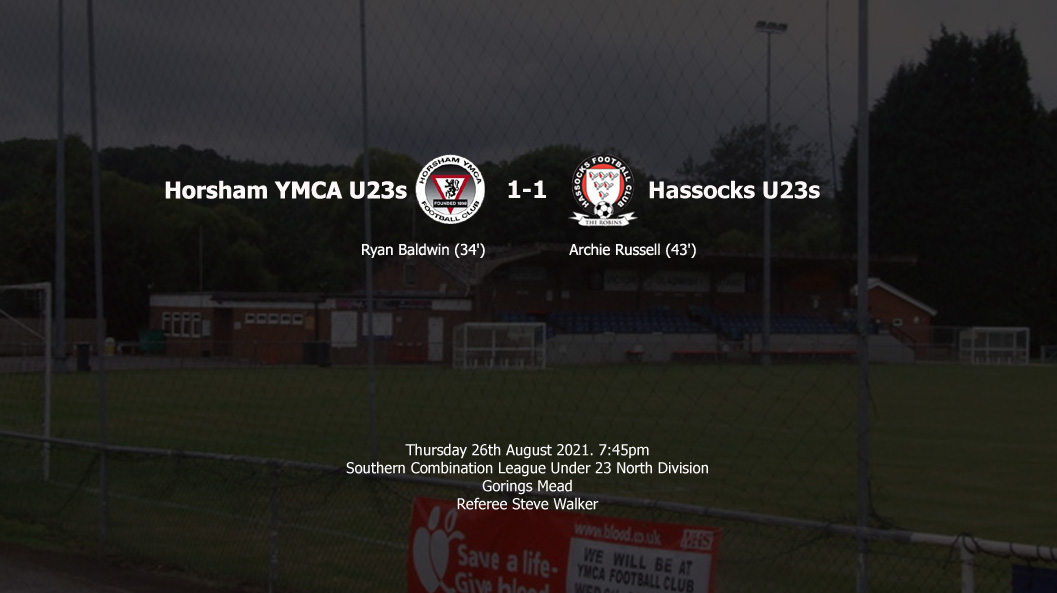 Report: Horsham YMCA U23s 1-1 Hassocks U23s