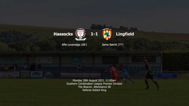 Report: Hassocks 1-1 Lingfield