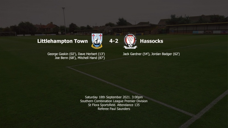 Report: Littlehampton Town 4-2 Hassocks