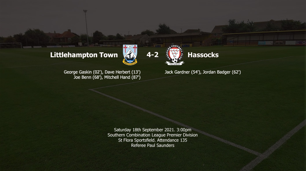 Report: Littlehampton Town 4-2 Hassocks