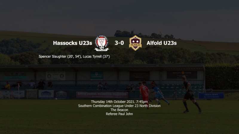 Report: Hassocks U23s 3-0 Alfold U23s