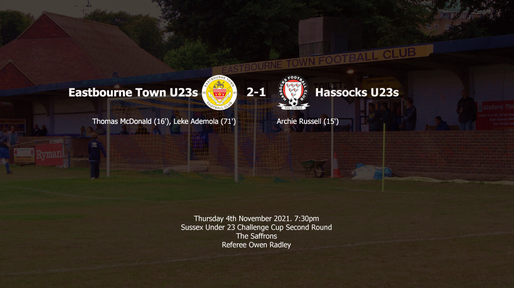 Report: Eastbourne Town U23s 2-1 Hassocks U23s