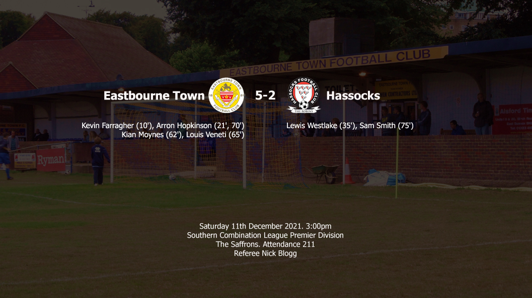 Report: Eastbourne Town 5-2 Hassocks