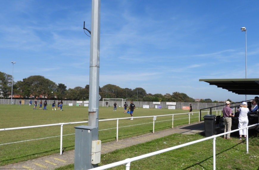 The Oval, home of Eastbourne United