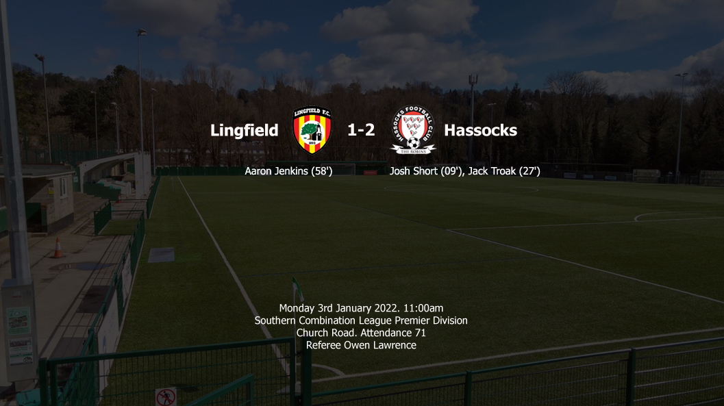 Report: Lingfield 1-2 Hassocks