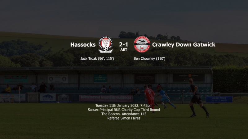 Report: Hassocks 2-1 Crawley Down Gatwick