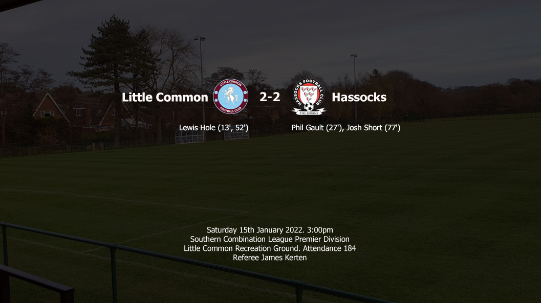Report: Little Common 2-2 Hassocks