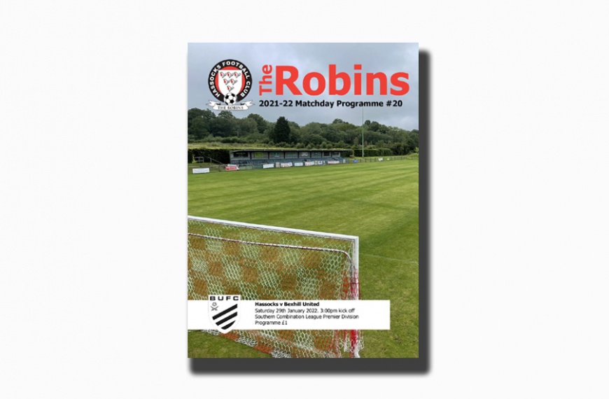 Download your Hassocks v Bexhill United programme