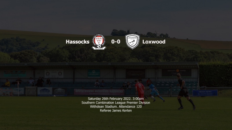 Report: Hassocks 0-0 Loxwood