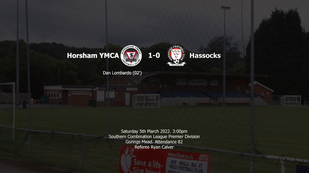 Report: Horsham YMCA 1-0 Hassocks