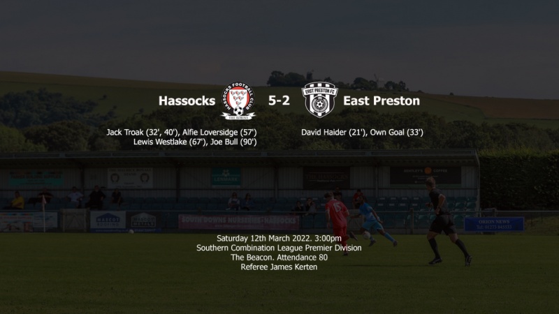 Report: Hassocks 5-2 East Preston