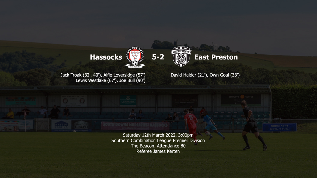 Report: Hassocks 5-2 East Preston