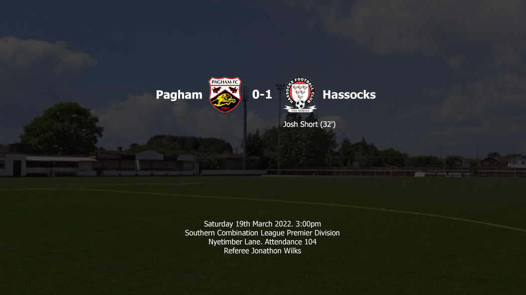 Report: Pagham 0-1 Hassocks