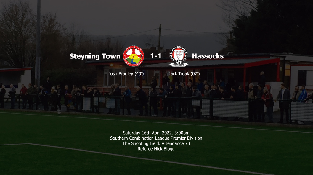 Report: Steyning Town 1-1 Hasssocks