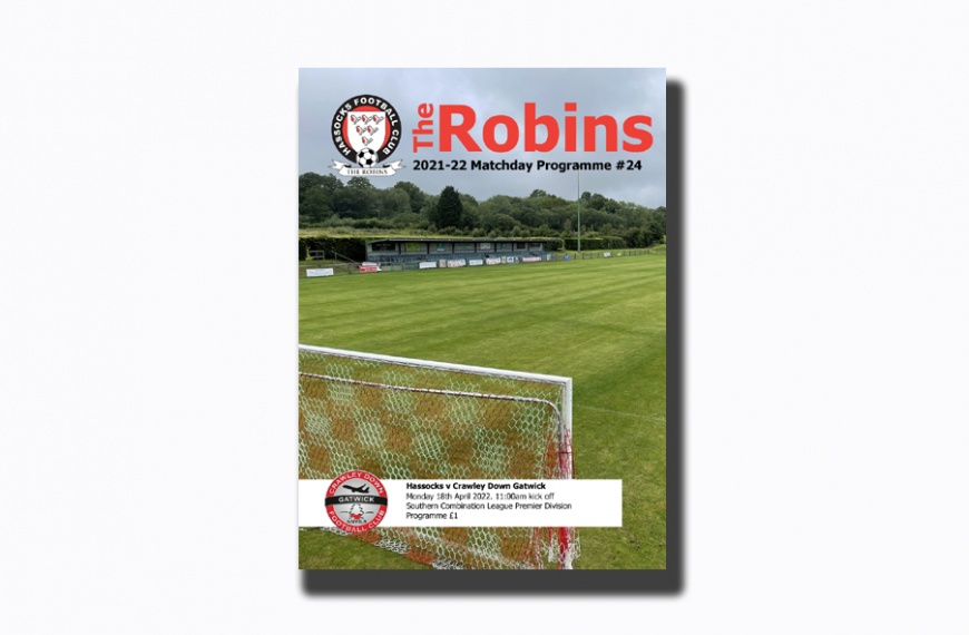 Download your Hassocks v Crawley Down Gatwick programme