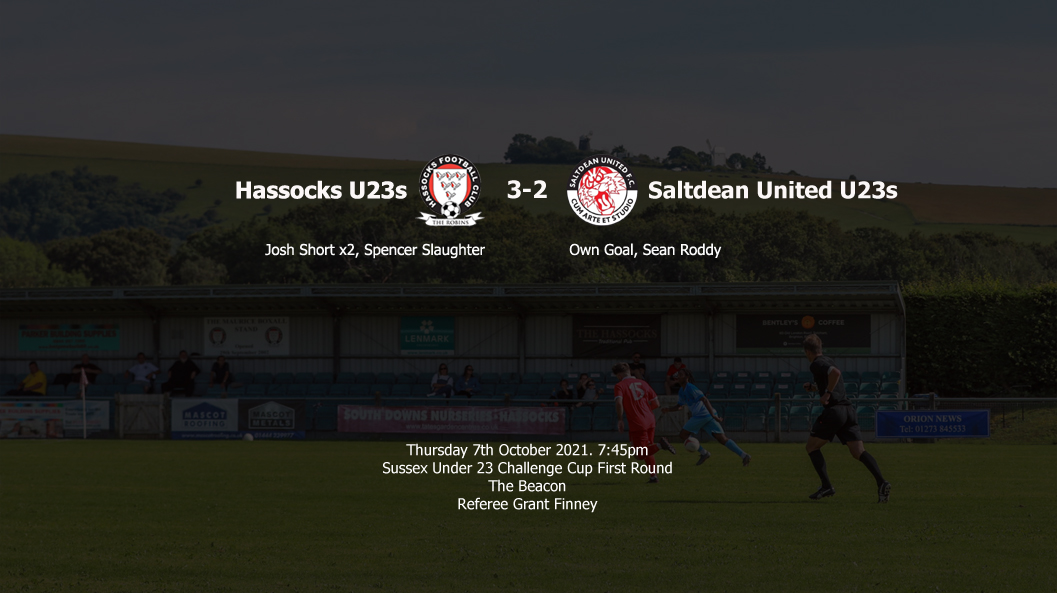 Report: Hassocks U23s 3-2 Saltdean United U23s