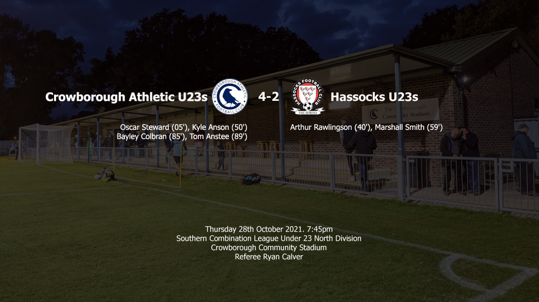 Report: Crowborough Athletic U23s 4-2 Hassocks U23s