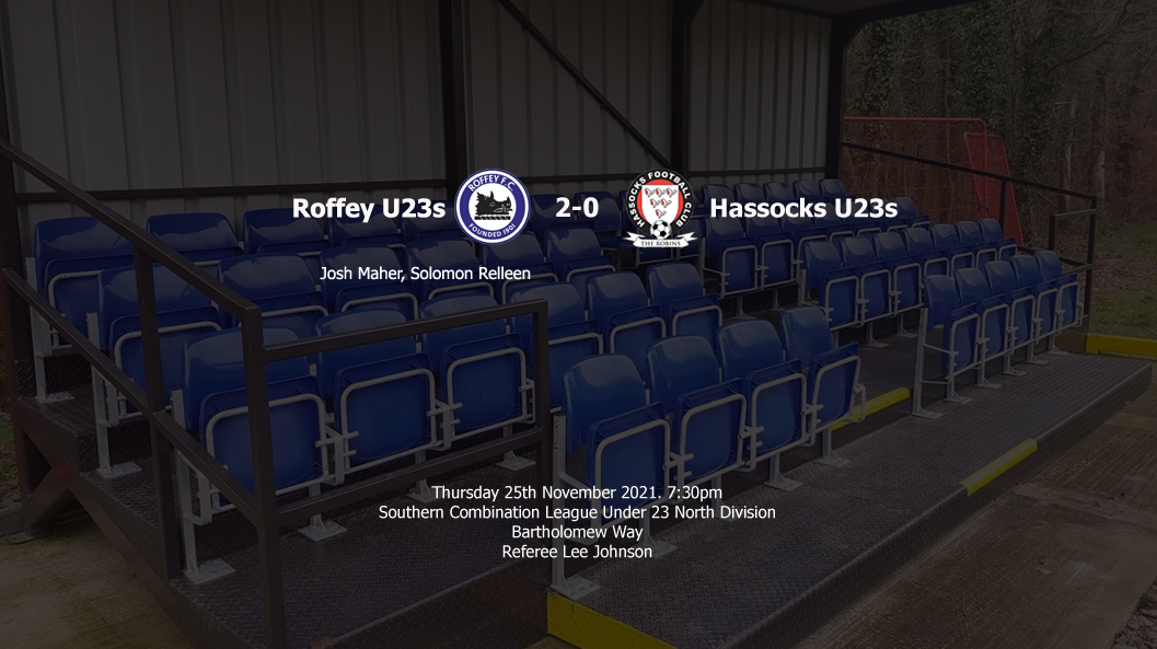 Report: Roffey U23s 2-0 Hassocks U23s