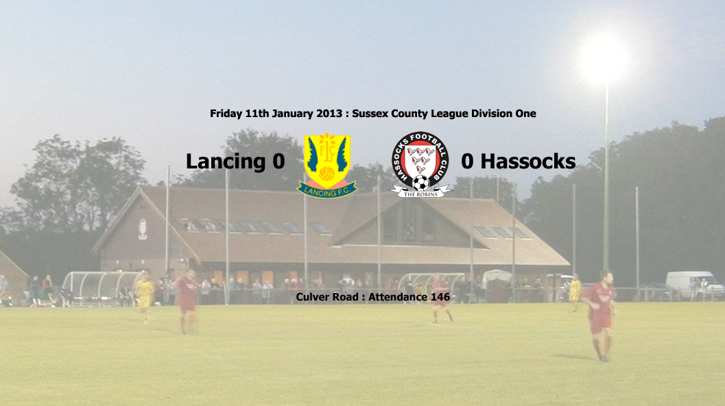 Report: Lancing 0-0 Hassocks, 11/01/13