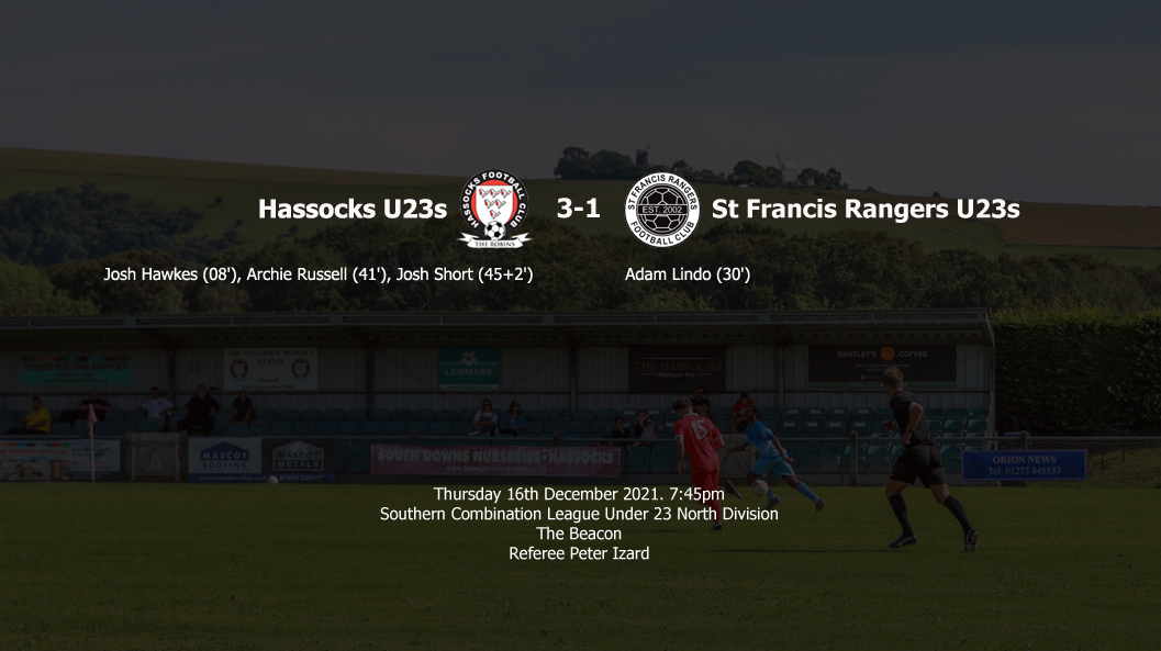 Report: Hassocks U23s 3-1 St Francis Rangers U23s