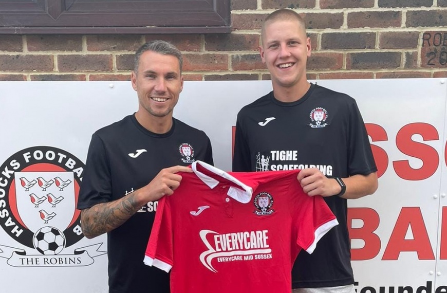 Hassocks have completed the signing of Broadbridge Heath Under 23 title winning captain Sam Rogers