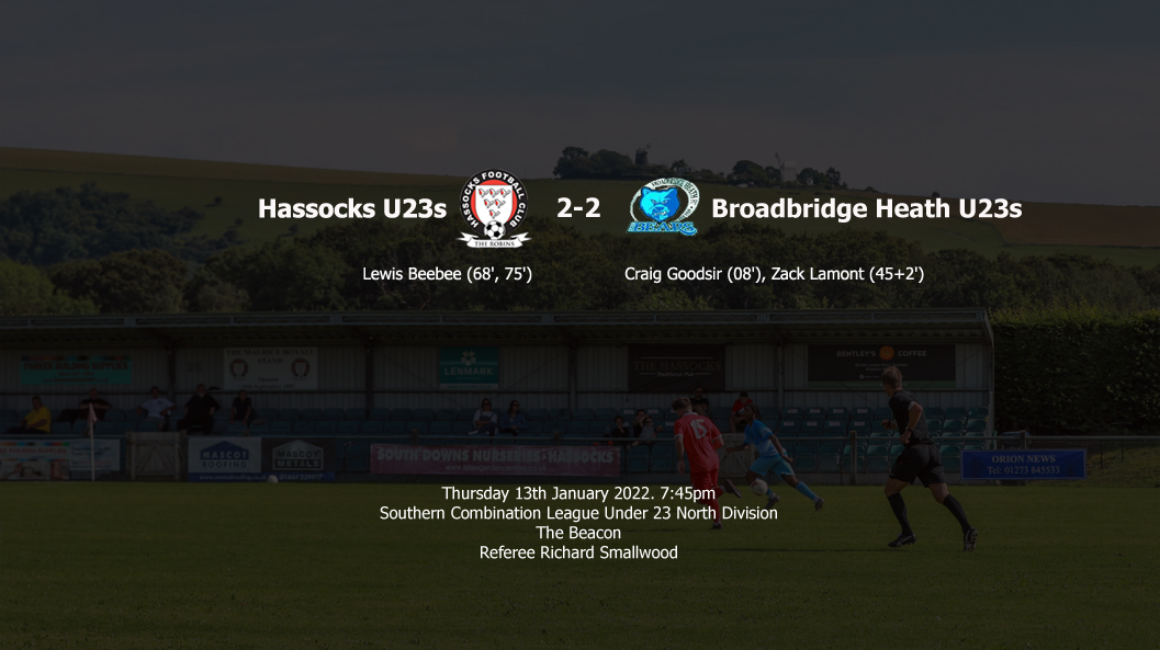 Report: Hassocks U23s 2-2 Broadbridge Heath U23s