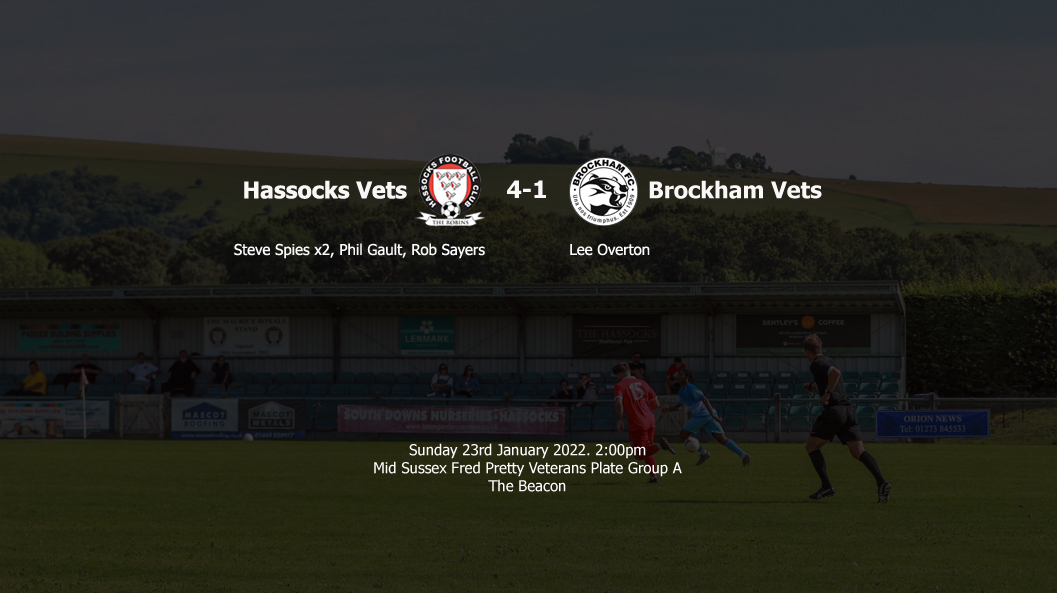 Report: Hassocks Vets 4-1 Brockham Vets