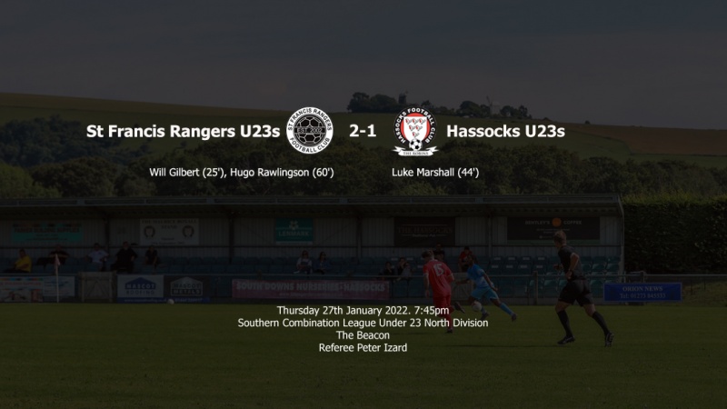 Report: St Francis Rangers U23s 2-1 Hassocks U23s