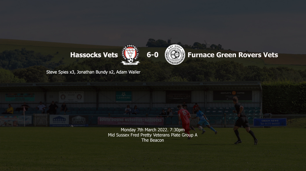 Report: Hassocks Vets 6-0 Furnace Green Vets