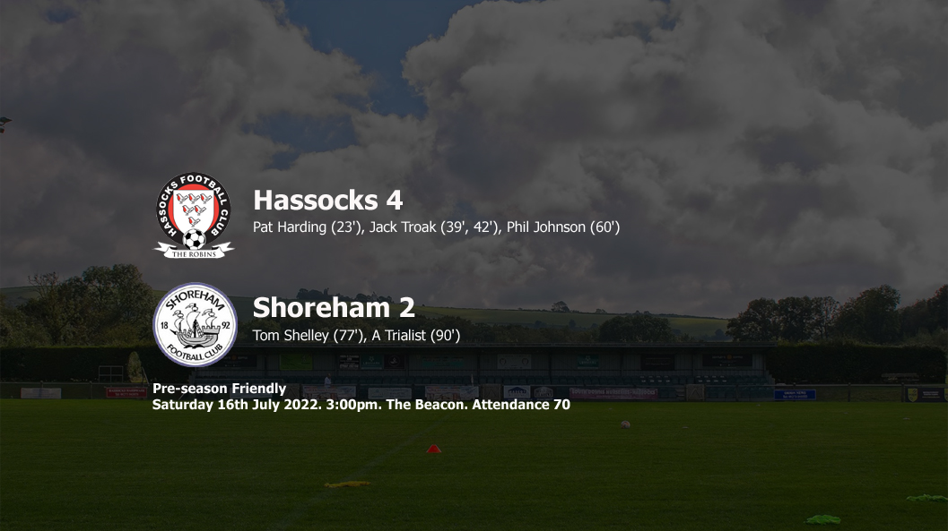 Report: Hassocks 4-2 Shoreham